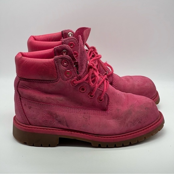 Timberland Pink Hiking Boots - Picture 3 of 12